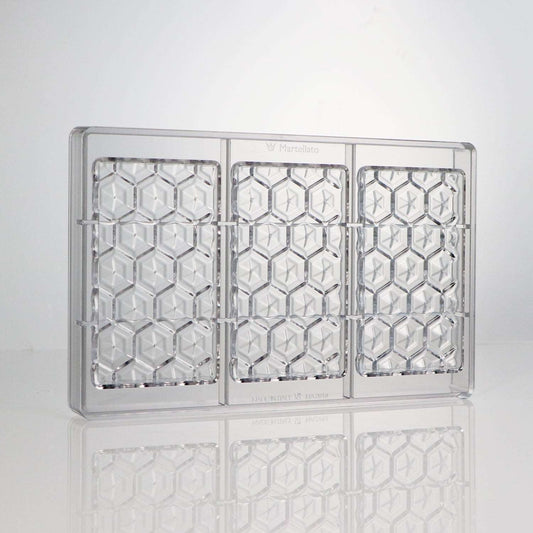 Martellato Chocoladevormen Kaleidos chocoladevorm MA2019 Hexagon Polycarbonaat mal/Bestel eenvoudig online/Anisana