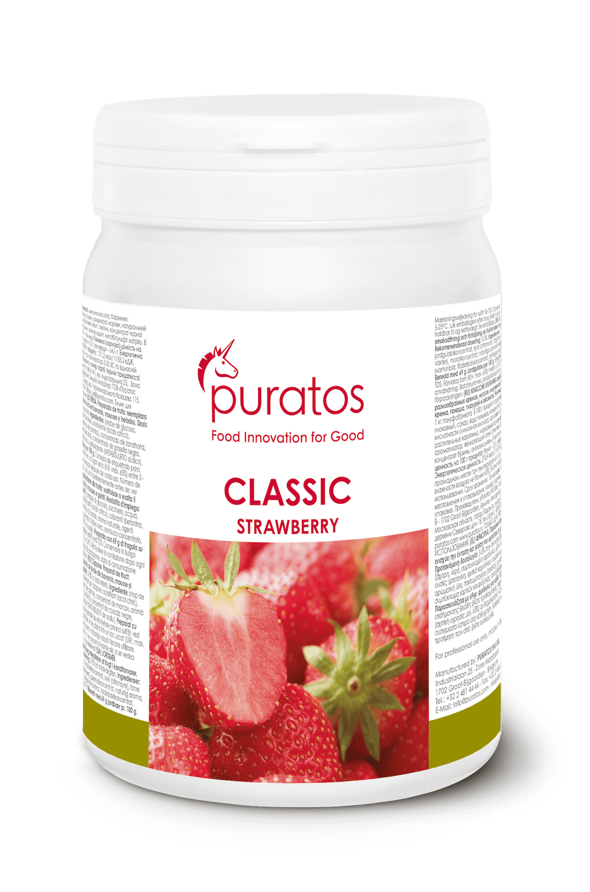 Anisana Fruitpasta’s Classic aardbei 1 kg Classic aardbei 1 kg | Anisana
