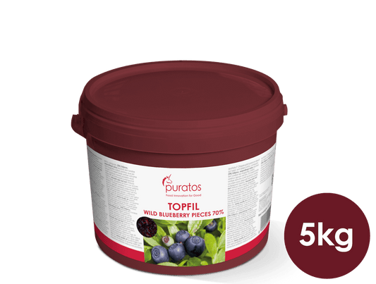 Anisana Patisserievullingen Puratos Topfil Wild Blueberry Pieces 70% – blauwe-bessenvulling 5 kg Puratos Topfil Wild Blueberry Pieces 70% – blauwe-bessenvulling 5 kg | Anisana
