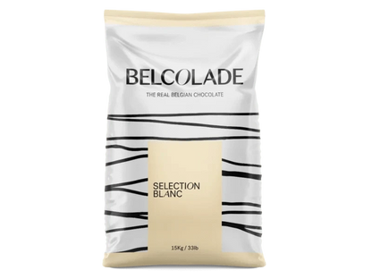 Bakvaste Belcolade Chunks Blanc Selection 15 kg