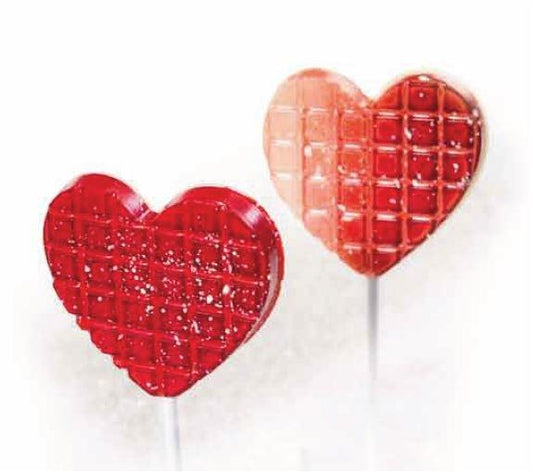 Hart Chocoladevorm Lollypop