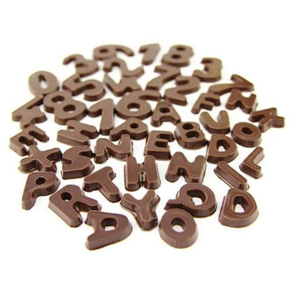 Letters & cijfers chocoladevorm MA3005