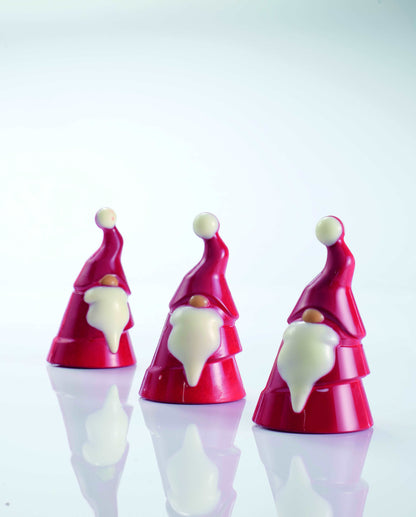 Martellato Chocoladevormen Santa polycarbonaat chocoladevorm MA3008 MA3008 Santa polycarbonaat chocoladevorm/Bestel eenvoudig online/Anisana