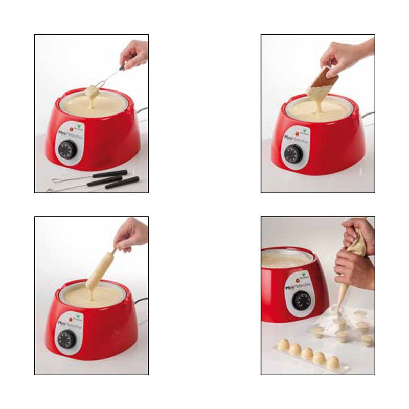 Martellato Smeltbakjes Mini Meltinchoc 1,8L rood Mini Meltinchoc 1,8L Rood/Bestel eenvoudig online/Anisana