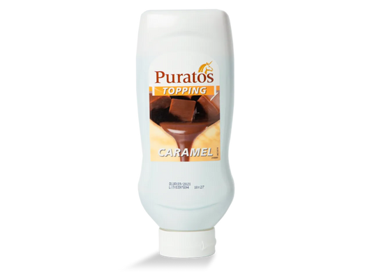 Puratos Dessertsauzen & toppings Doos 6 × 1,1 kg Puratos Sauce Caramel Beurre Salé Topping – doos 6 × 1,1 kg Puratos Sauce Caramel Beurre Salé Topping – doos 6 × 1,1 kg
