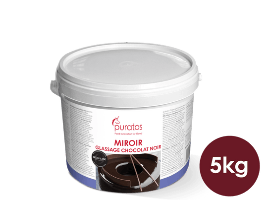 Puratos Glazuren & afdekgelei Miroir Glassage Chocolat Noir 5 kg Puratos Miroir Glassage Chocolat Noir 5 kg | Anisana